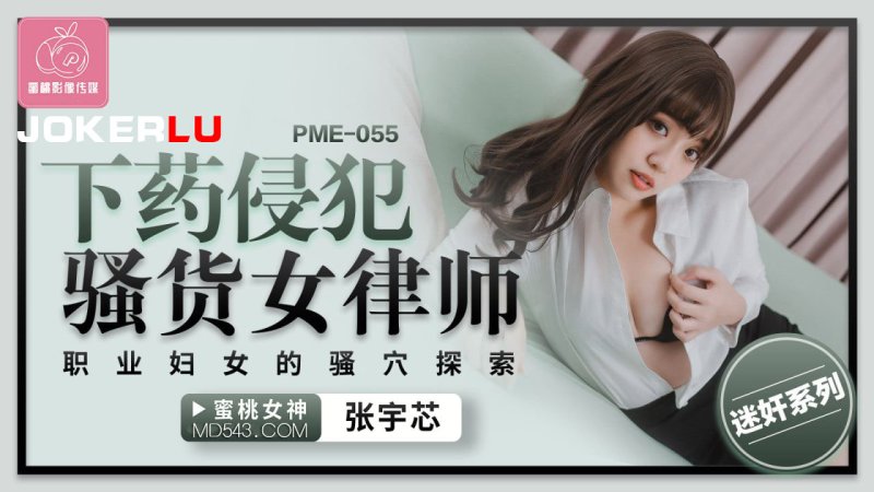  PME-055 张宇芯 下药侵犯骚货女律师 职业妇女的骚穴探索 蜜桃影像传媒